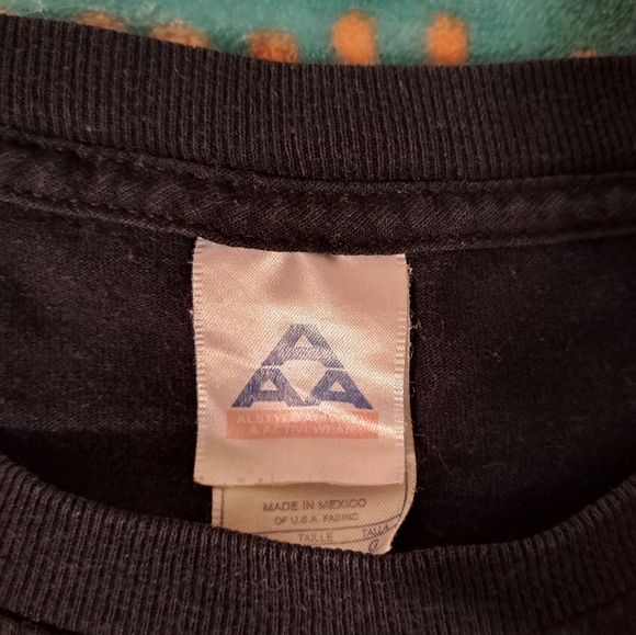 Vintage System of a Down AAA tag shirt. Large, Faded black - Picture 3 of 8